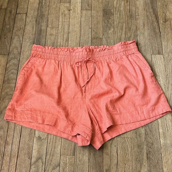 A new day linen peach shorts size 1X - Picture 2 of 10
